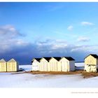 Ouistream beach under this february snow