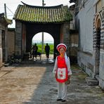 Our Bai tourguide Daisy in Xizhou