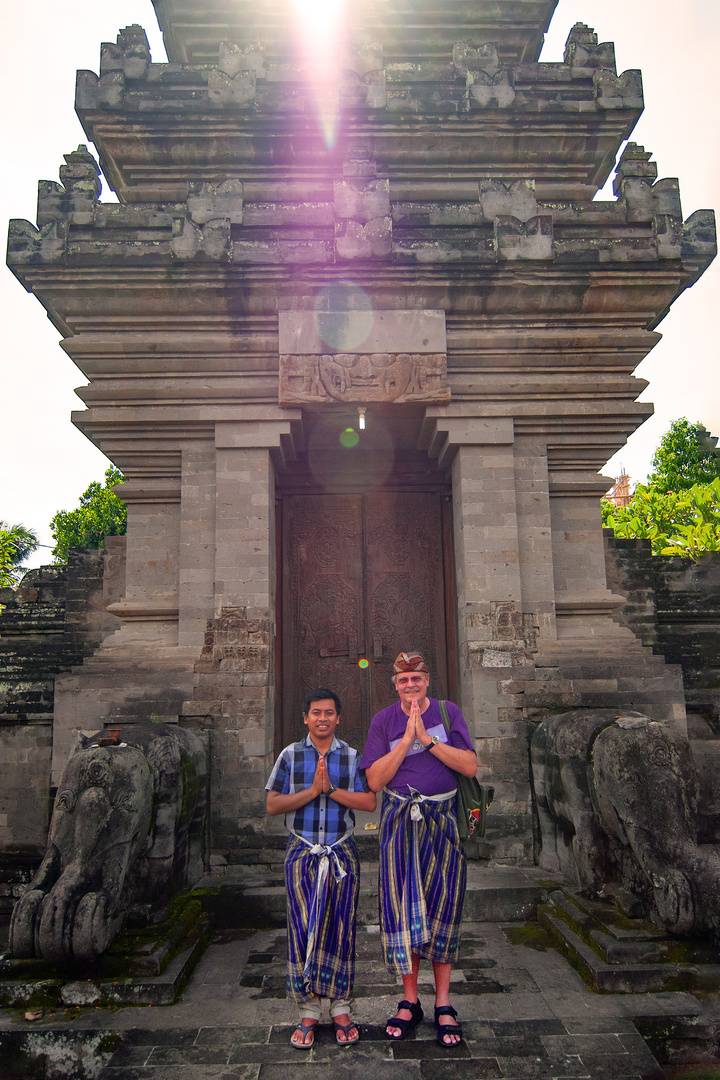 Our greetings from Bali