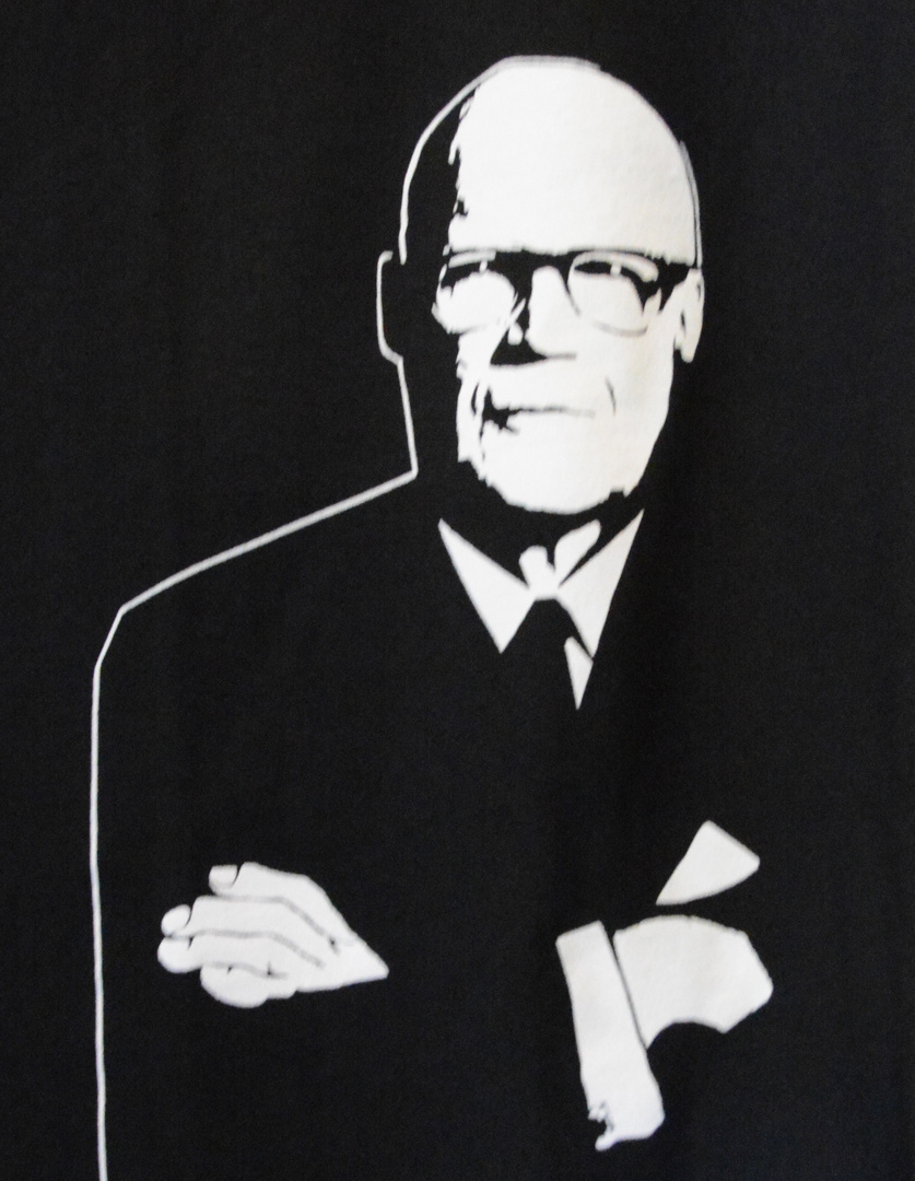Our president Kekkonen on T-shirt