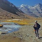 Our Sherpa guide beside the Lhachu river