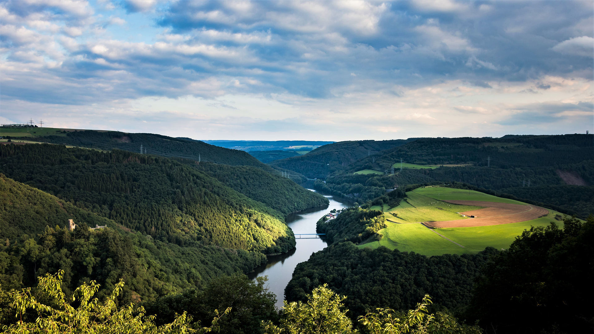 Ourtal bei Vianden