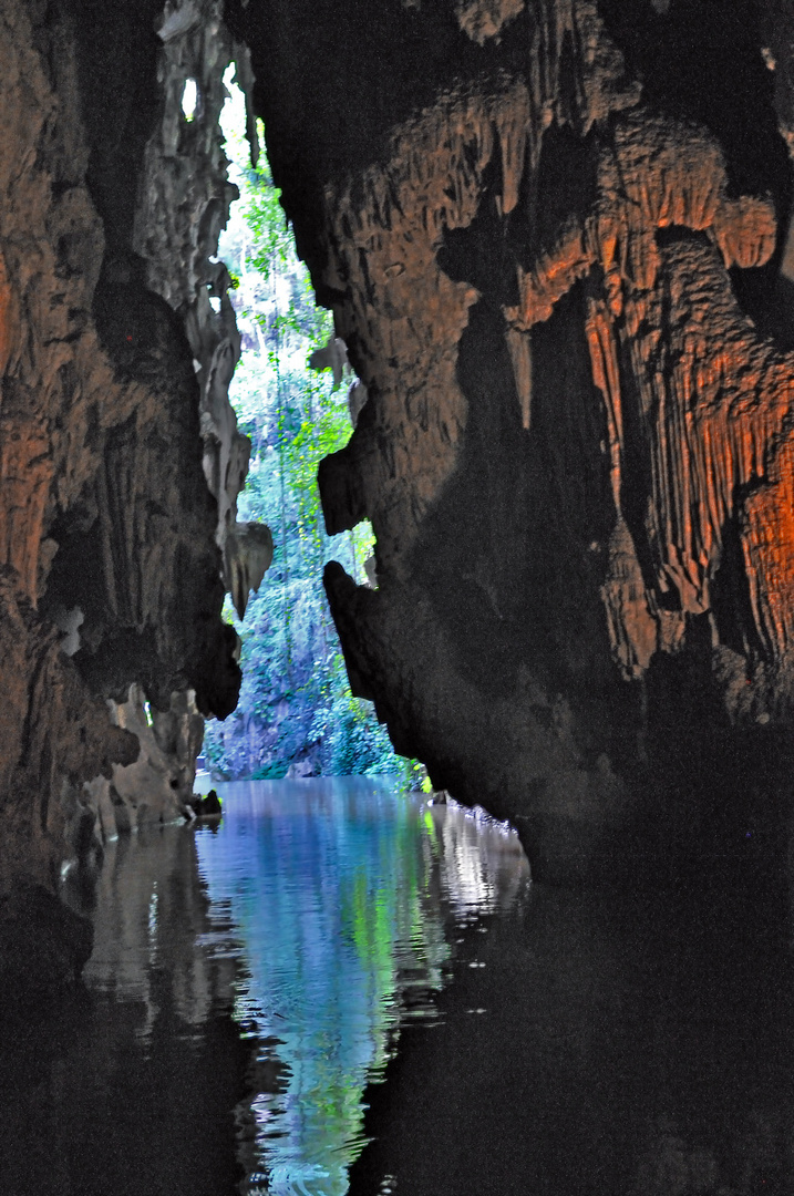 Out of the cave in Valle de Viñales