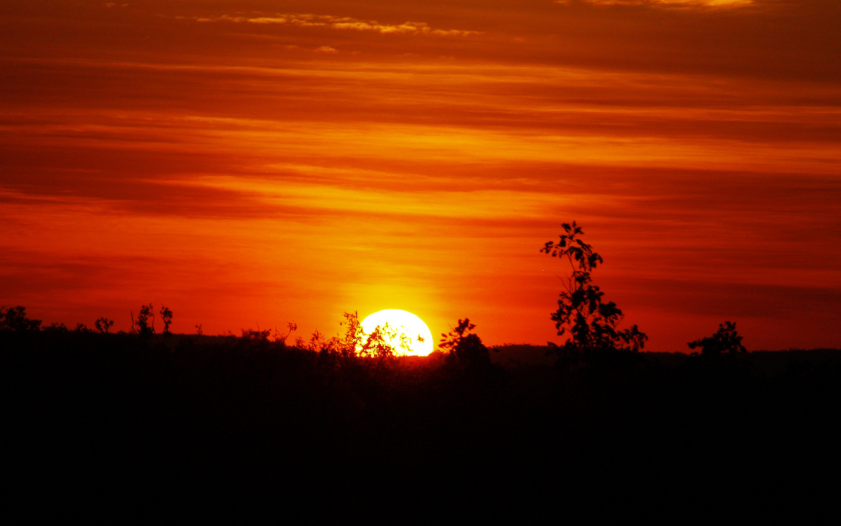 outback sunset - 2