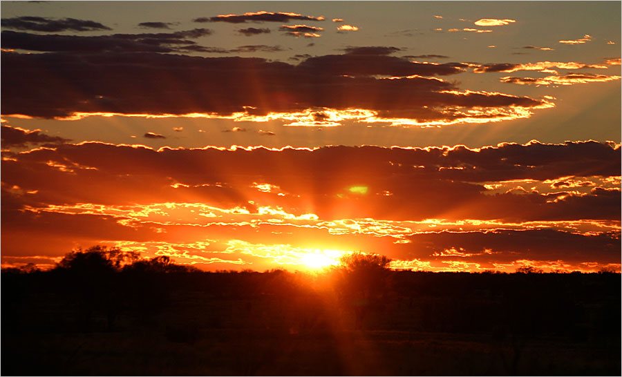 Outback Sunset