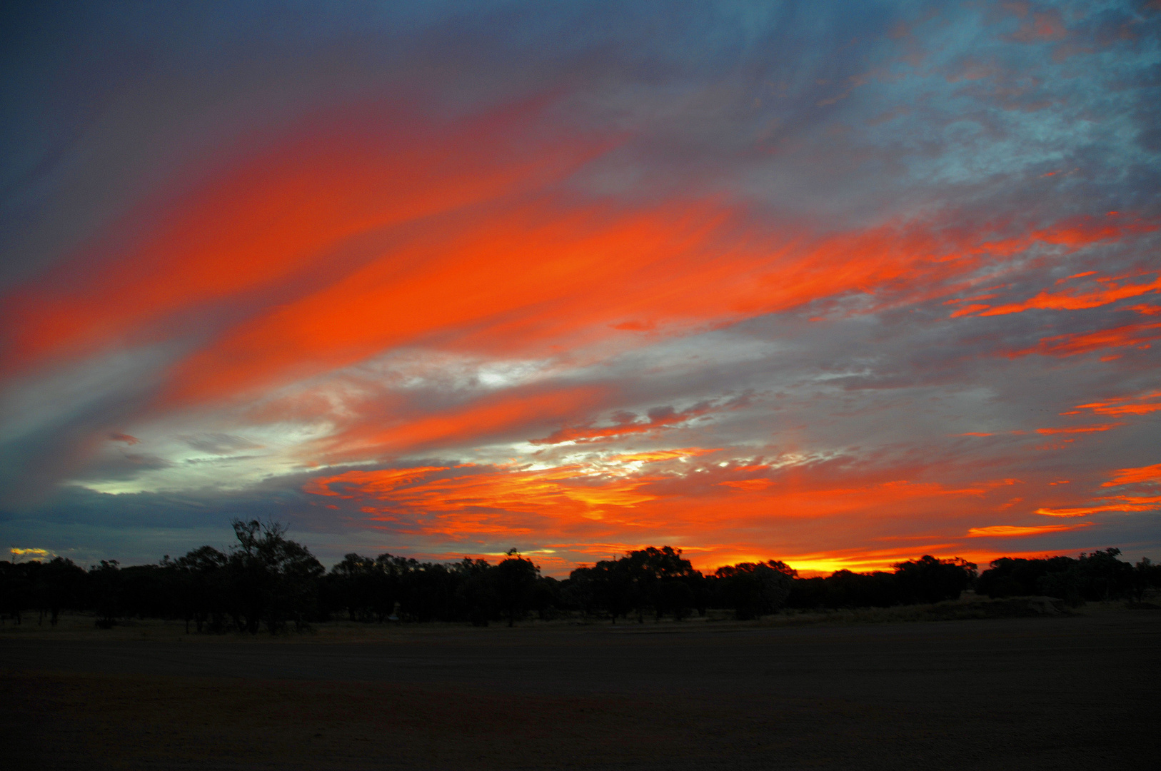 outback sunset