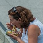 Outdoor Lunch in Trafalgar Square