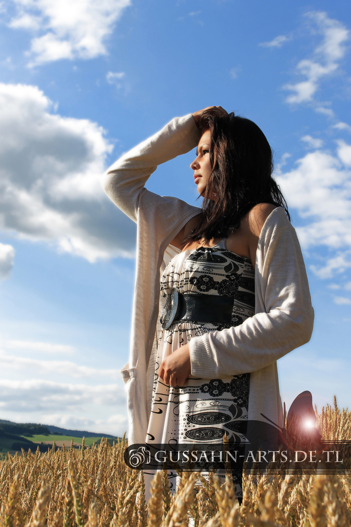 Outdoor Portrait mit Jenni