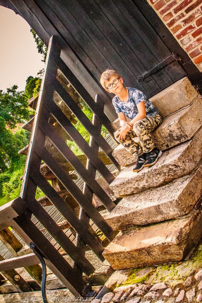 Outdoor Portrait von meinen Kindern 4