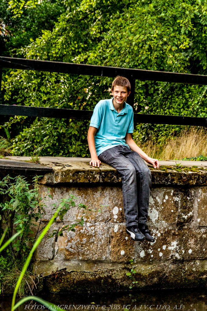 Outdoor Portrait von meinen Kindern 5