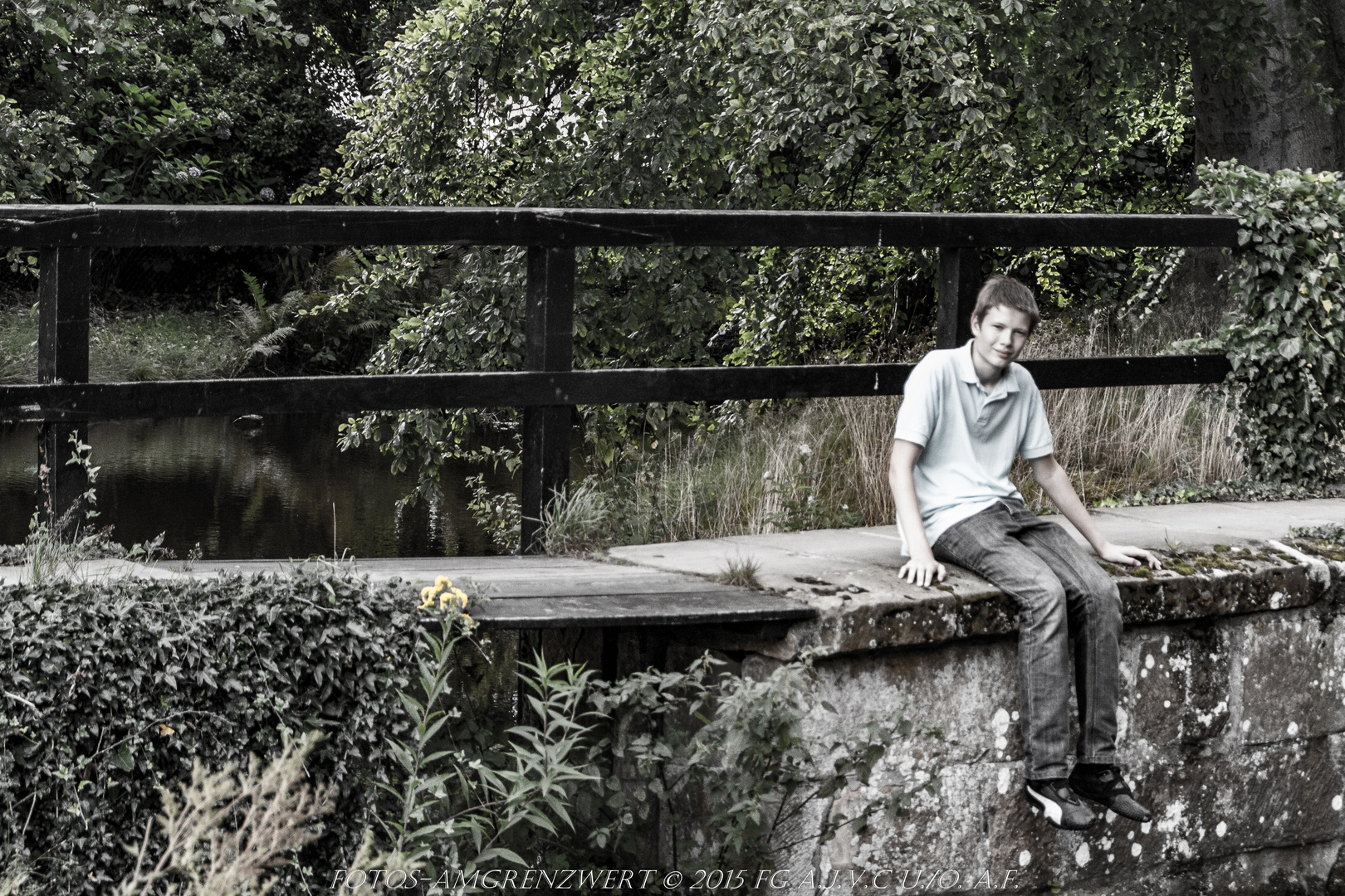 Outdoor Portrait von meinen Kindern 6