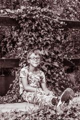 Outdoor Portrait von meinen Kindern 7