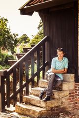 Outdoor Portrait von meinen Kindern