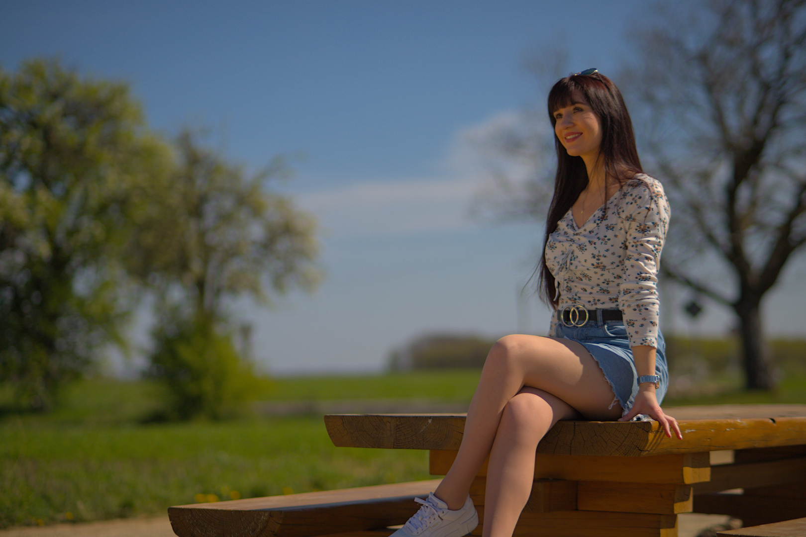 Outdoor Shooting mit Irina 