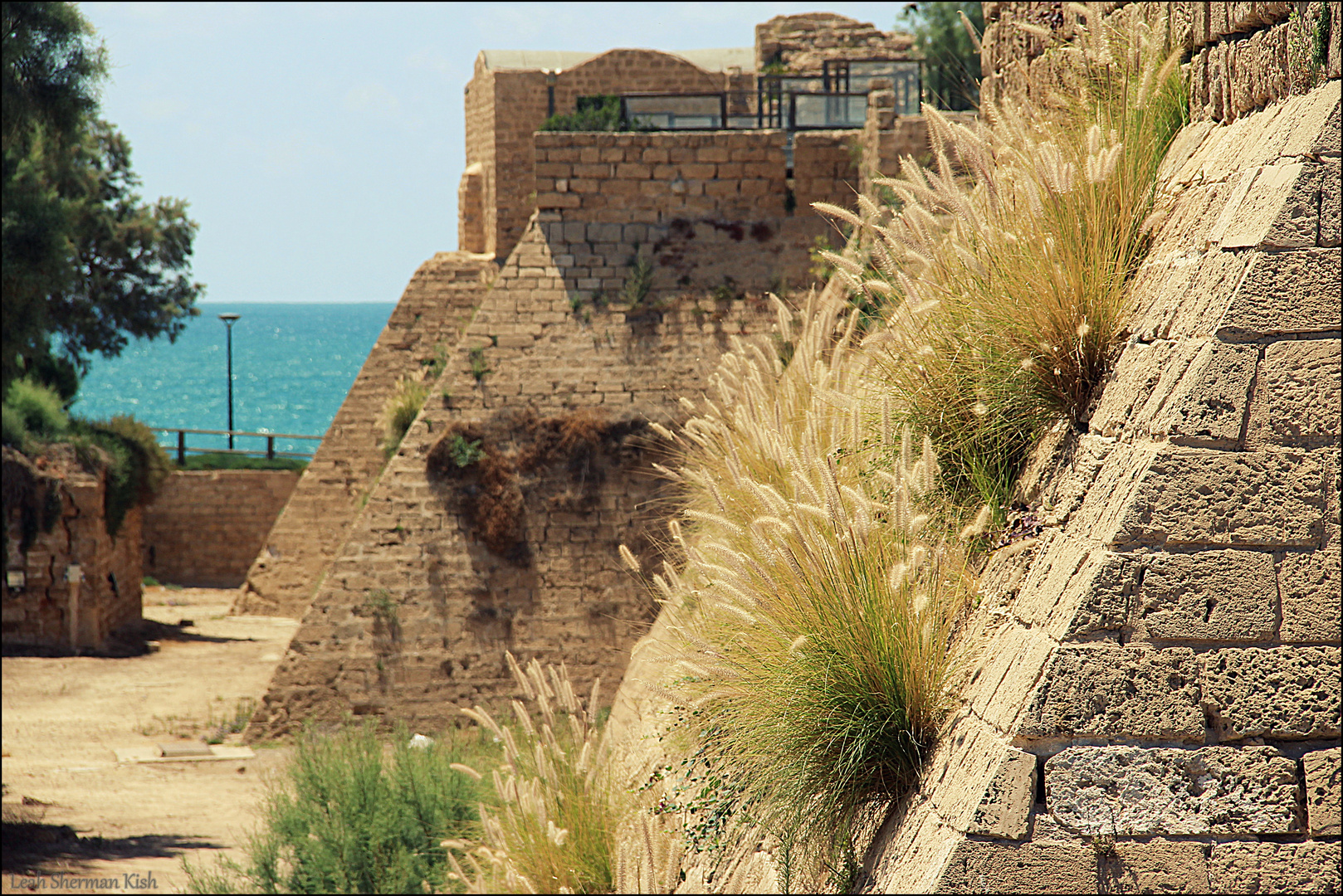 Outer Fortress walls- Caesarea