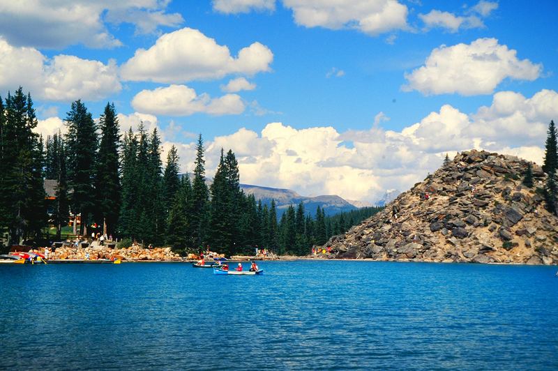 Outlet Moraine Lake