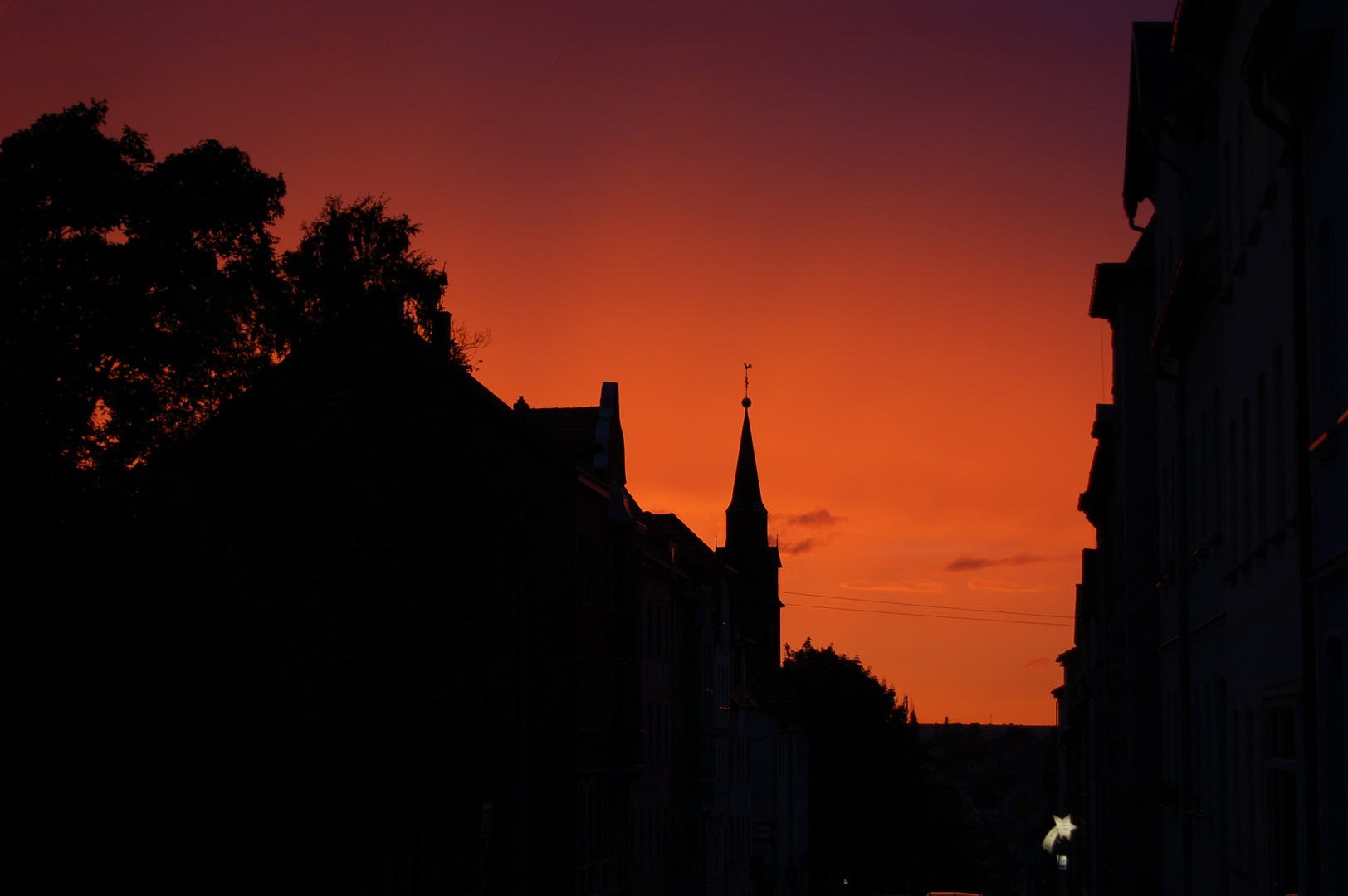 Outlines at dusk