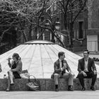 outside lunches, manhattan, new york