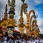 Outside the temple complex