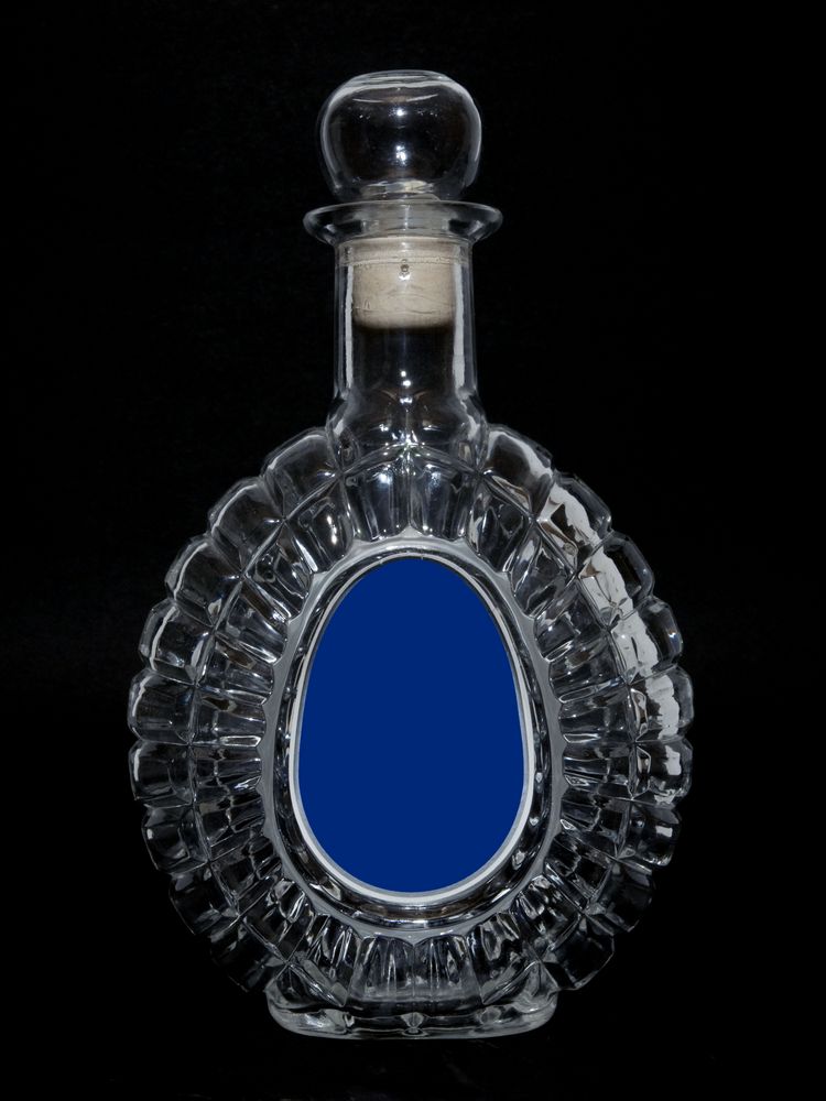 Ouzo Kristall-Flasche