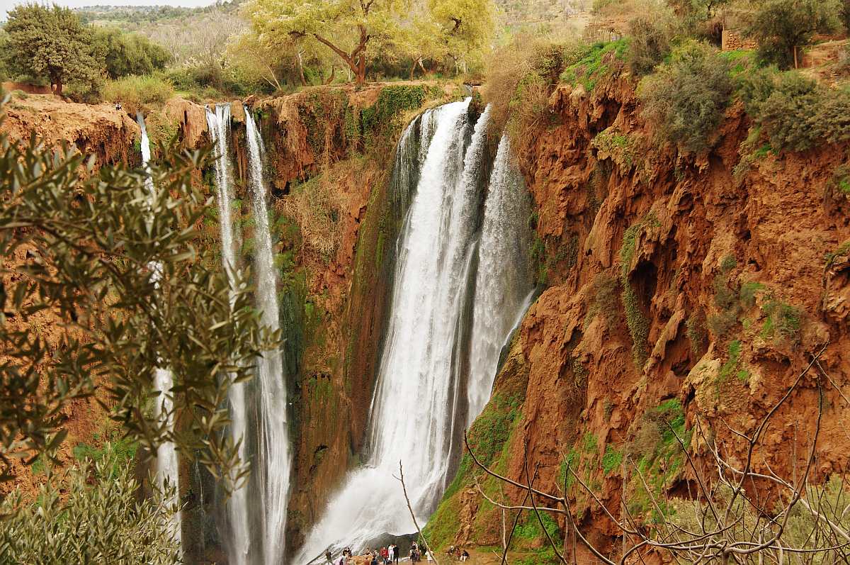 Ouzoud Wasserfall