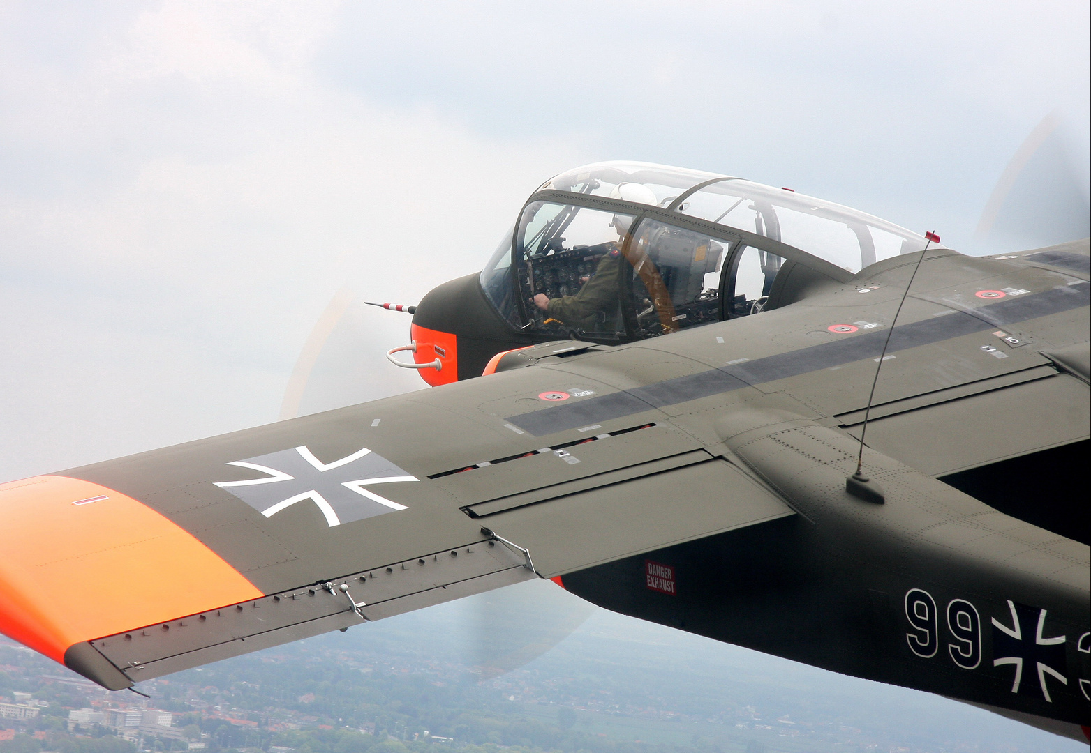 OV10 Bronco in Formation