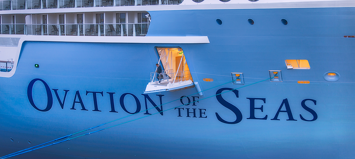 Ovation of the Seas mit Luke