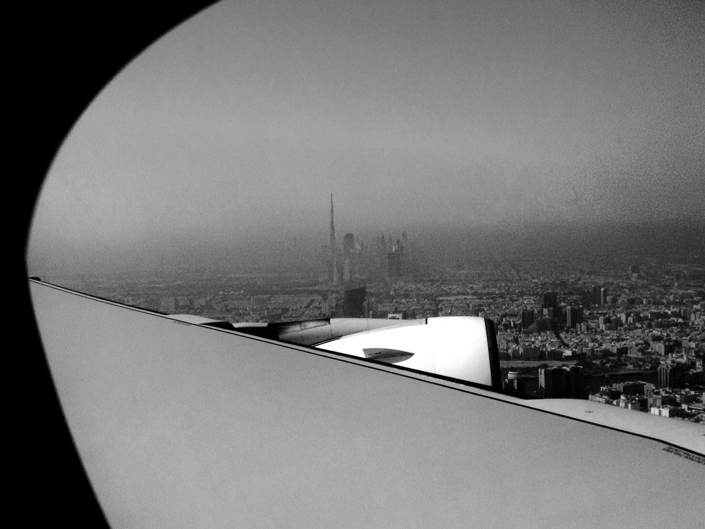 over Dubai