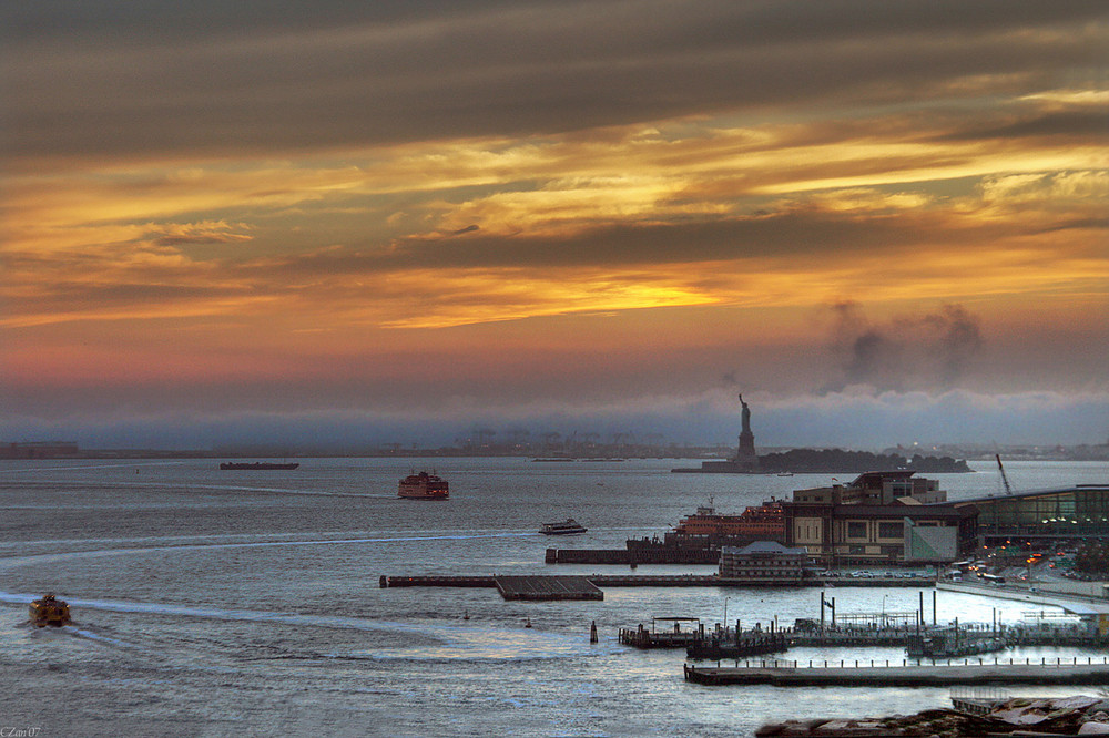 Over the Brooklin's bridge