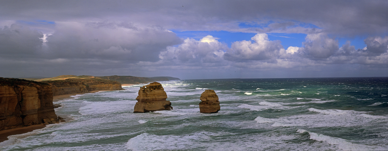 Over the "Great Ocean Road"