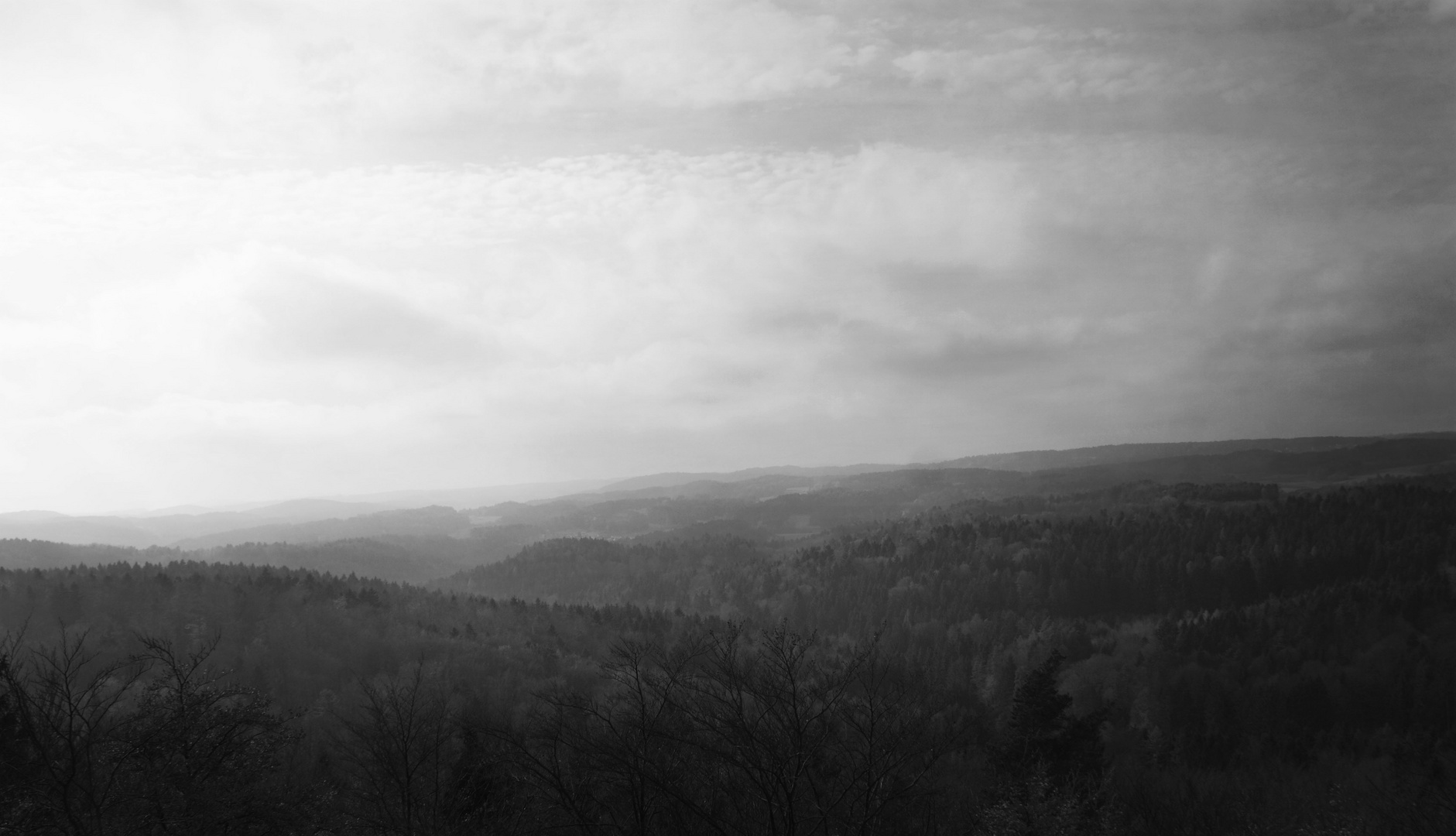 over the hills ...