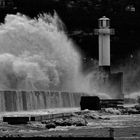 Over the lighthouse