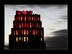 Over the roofs of Frankfurt