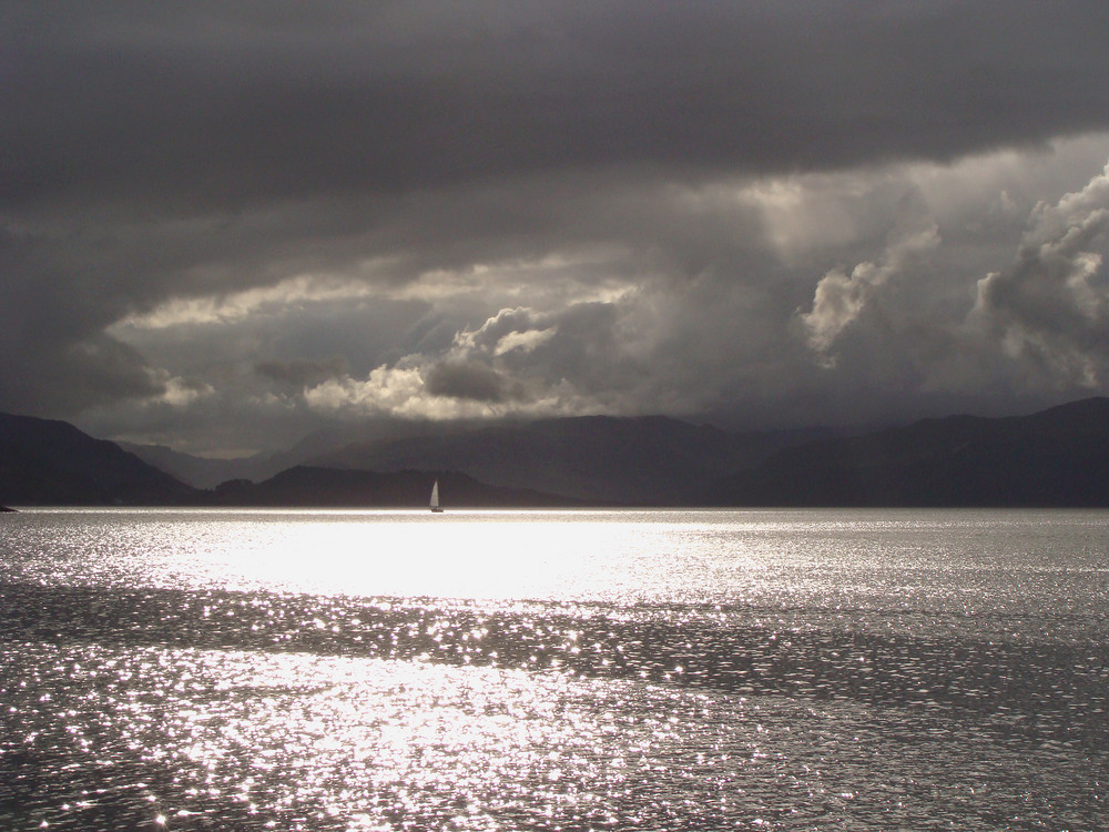 Over the sea from Skye