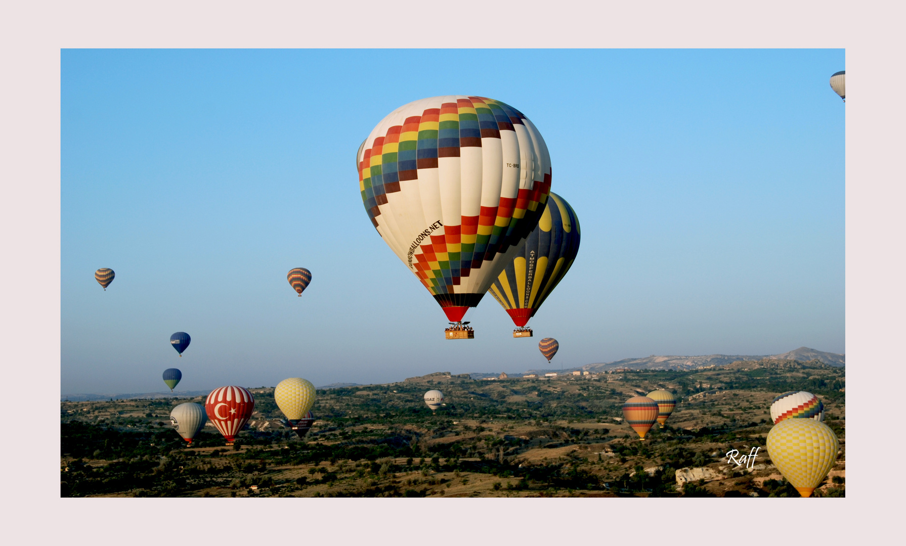 Over the skies of Anatolia