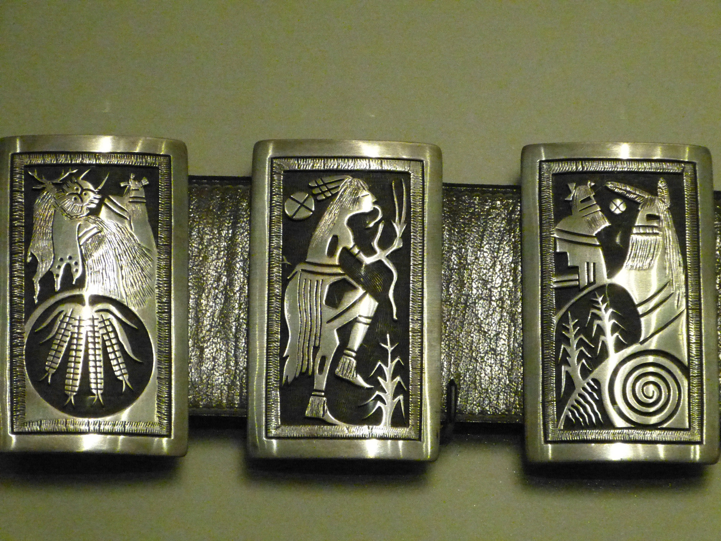 Overlay Silver Art der Hopi Indianer