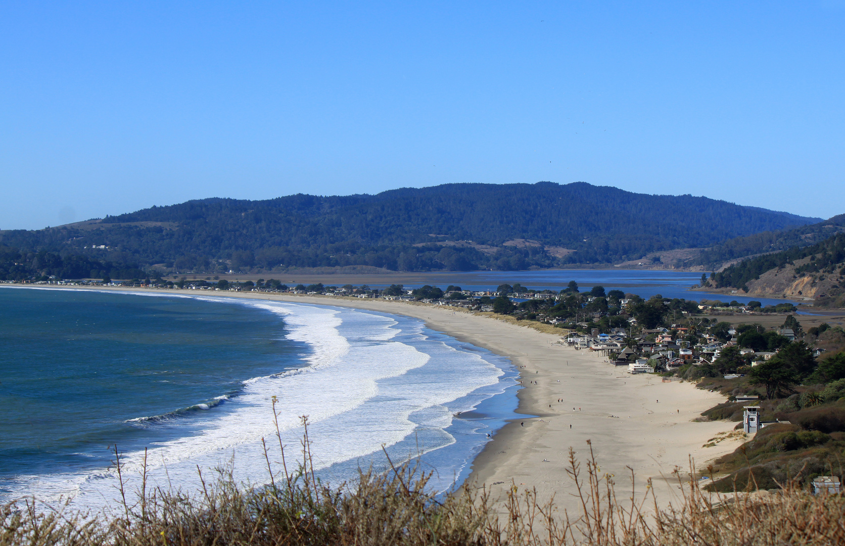 Overlook Stinson`s white sand and oceanfront