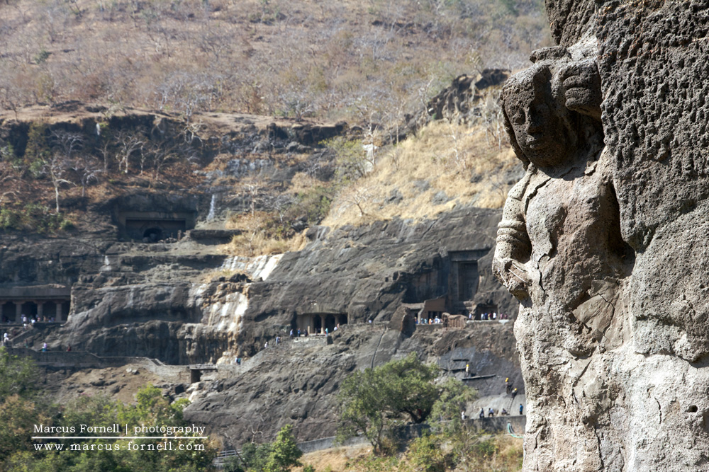 Overlooking Ajanta Caves