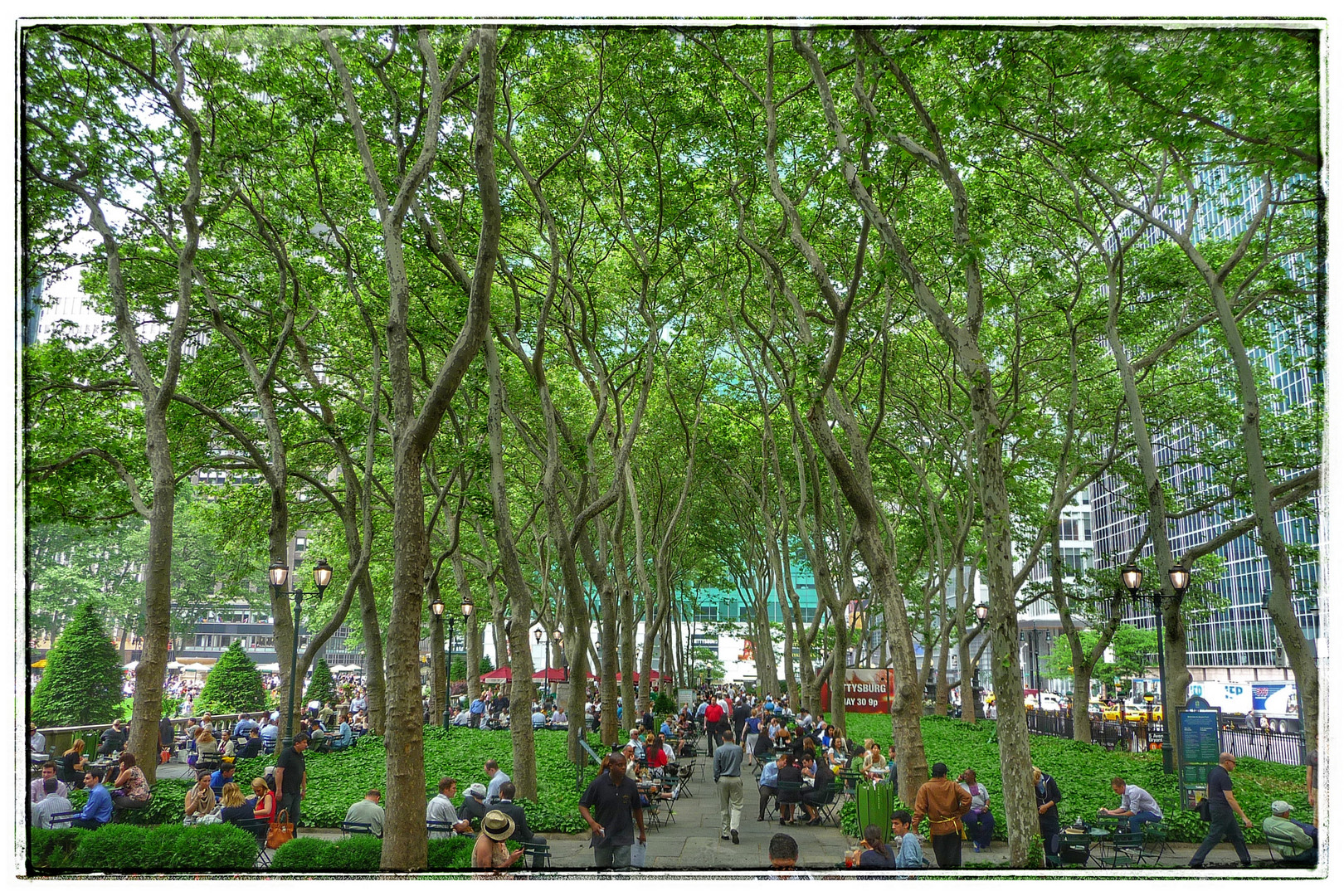 Overlooking Bryant Park