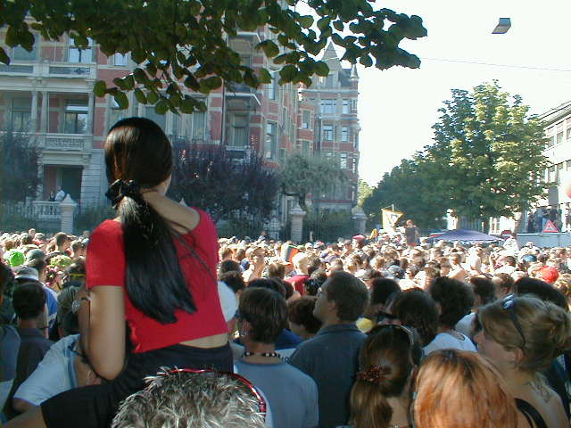 Overview at Street Parade Zürich (1999)