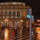 Oviedo: Teatro Campoamor visto de noche