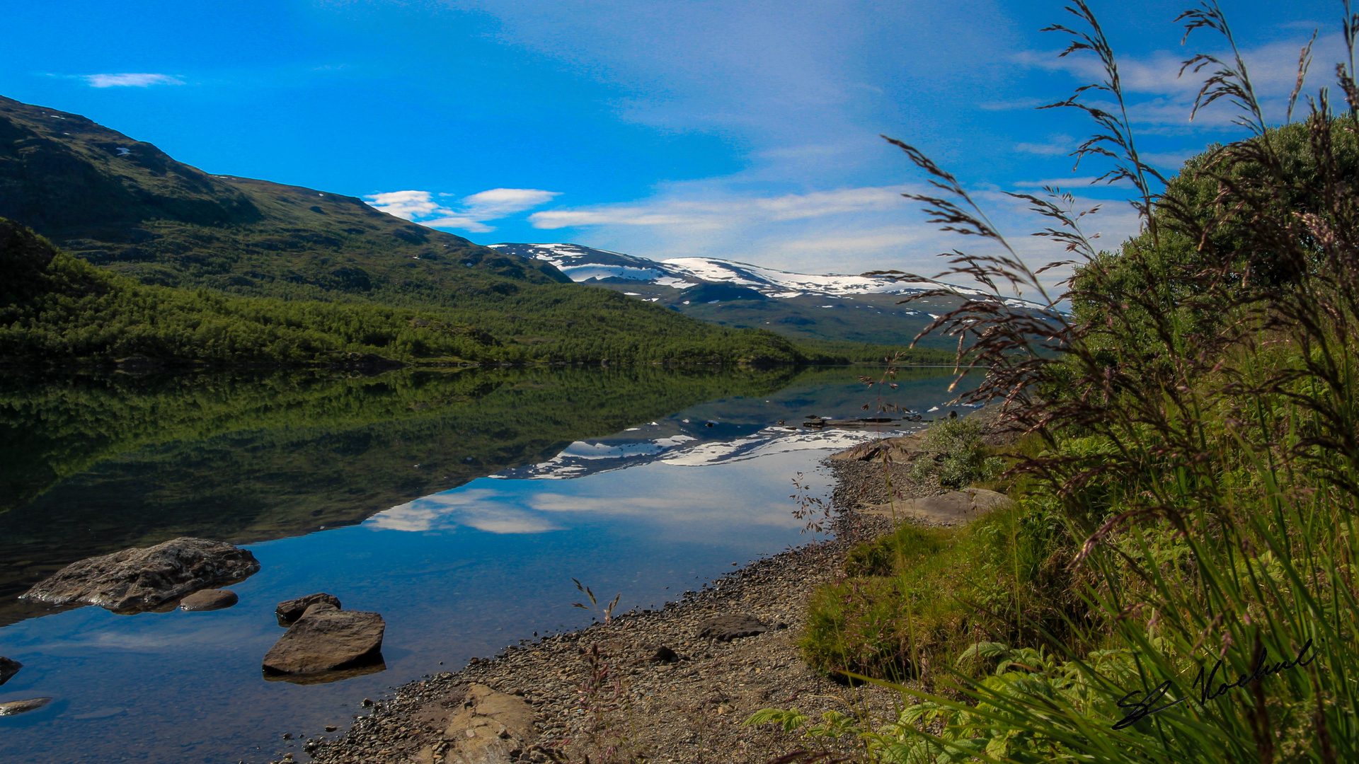 Ovre Sjodalsvatnet, Norwegen