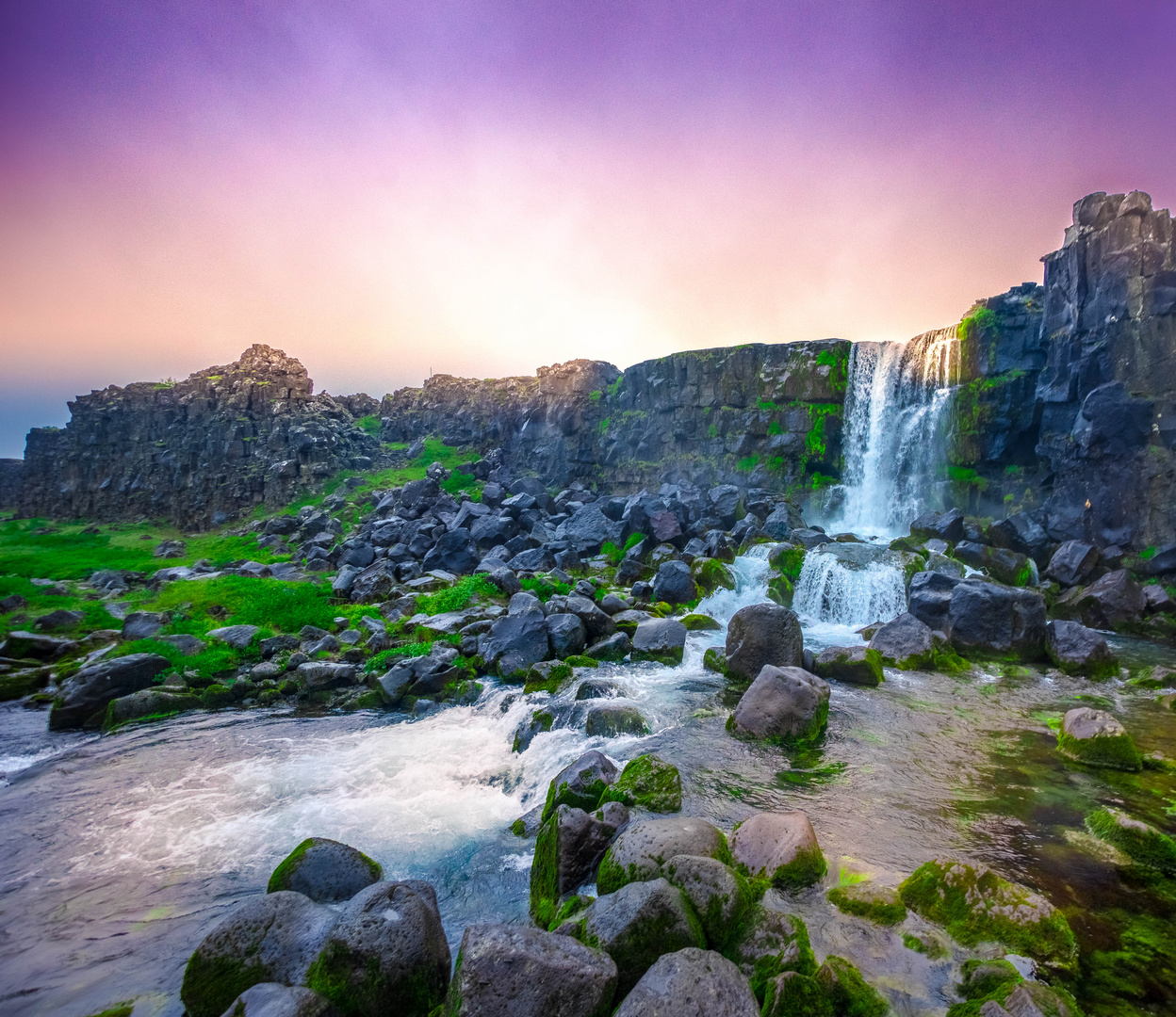 Oxafoss Iceland