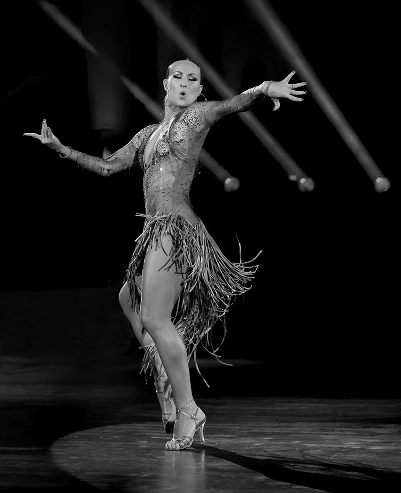 Oxana Lebedev bei der Samba