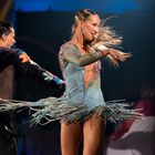 Oxana Lebedev und Ilia Russo bei der Samba (2)