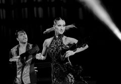 Oxana Lebedev und Ilia Russo "Die Rumba in Schwarz-Weiss" (6)