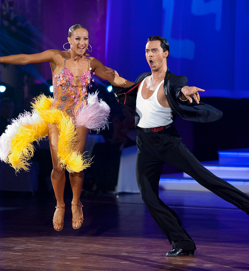 Oxana Lebedev und Ilja Russo beim Jive 2