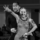 Oxana Lebedew und Pavel Zvychaynyy bei der Samba