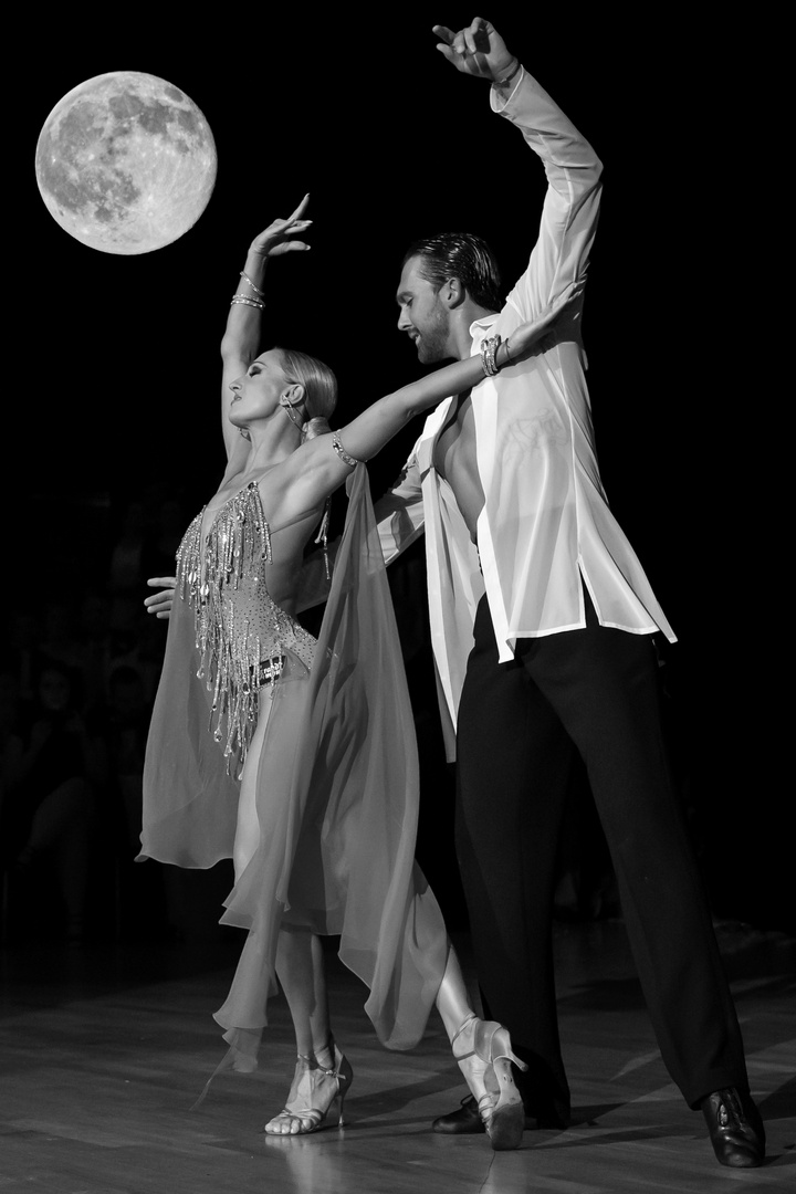 Oxana Lebedew&Pavel (Pascha) Zvychaynyy bei der Rumba (2)