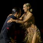 Oxana Lebedew&Pavel Zvychaynyy bei der Samba